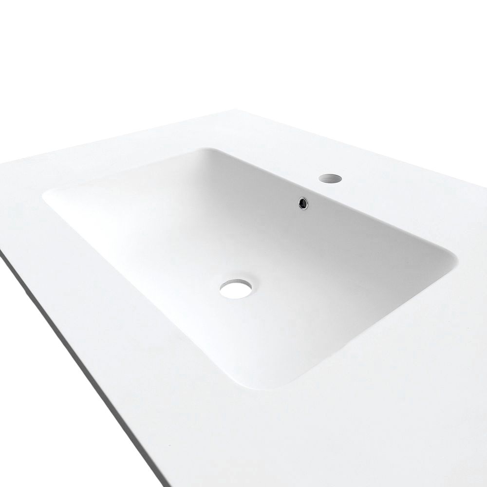 LAVOAR BAIE MONTANA L84 CM MARMURA ALB - Image 2