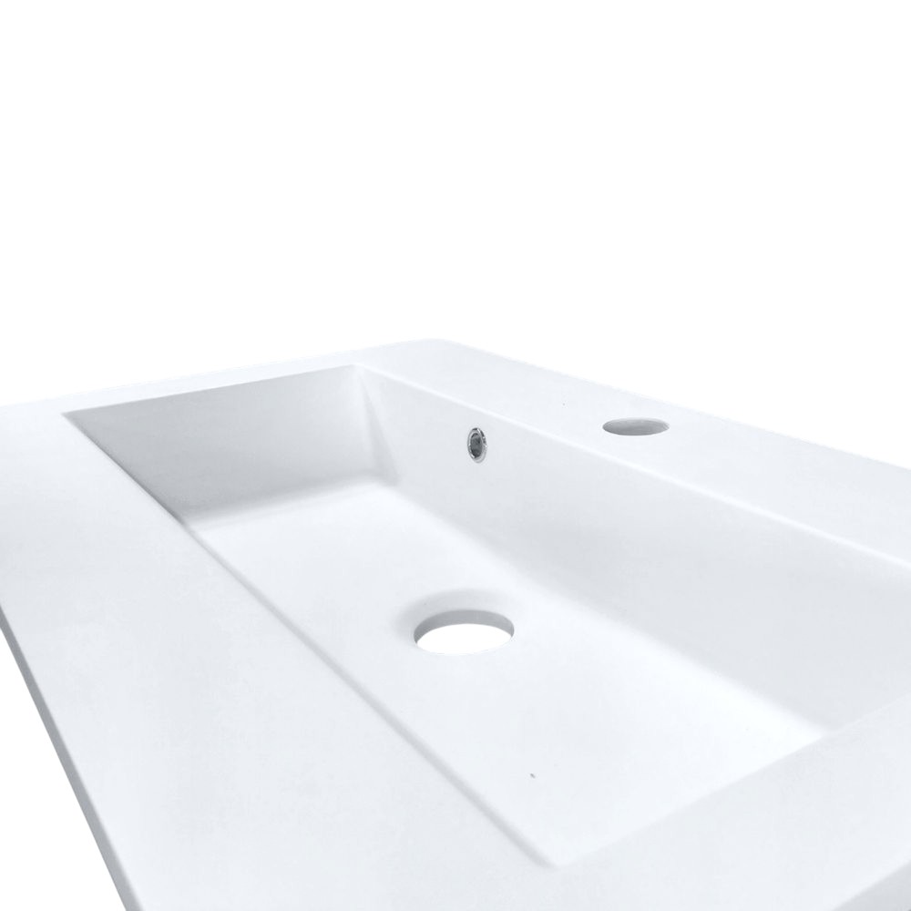 LAVOAR BAIE DOMINIQUE 51 L60 CM MARMURA ALB NORDIC - Image 2